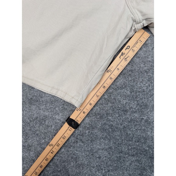 Wrangler Authentic Beige Carpenter Style Shorts 36 Made in USA 100% Cotton - Picture 14 of 16